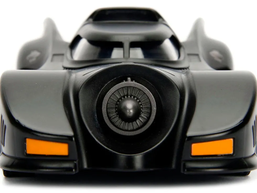 Model Kit Batmobile Matt Black Batman Diecast Figure Batman 1989 Movie Build N' Collect 1/24 Diecast Model Car Jada 30874