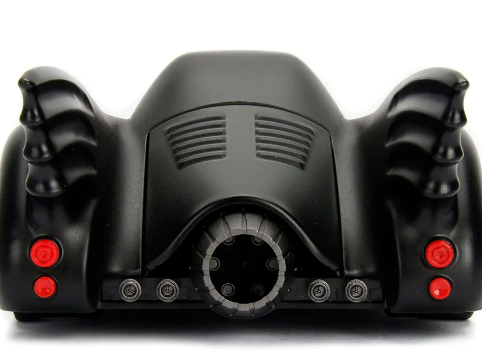 Model Kit Batmobile Matt Black Batman Diecast Figure Batman 1989 Movie Build N' Collect 1/24 Diecast Model Car Jada 30874