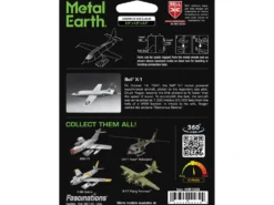 Model Kit Bell X-1 Aircraft "United States Air Force" (Moderate Difficulty) Steel Model by Metal Earth
