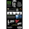 Model Kit Black Pearl Ship Black Version (Moderate Difficulty) Steel Model by Metal Earth