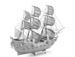 Model Kit Black Pearl Ship (Challenging Difficulty) Steel Model by Metal Earth