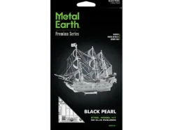 Model Kit Black Pearl Ship (Challenging Difficulty) Steel Model by Metal Earth