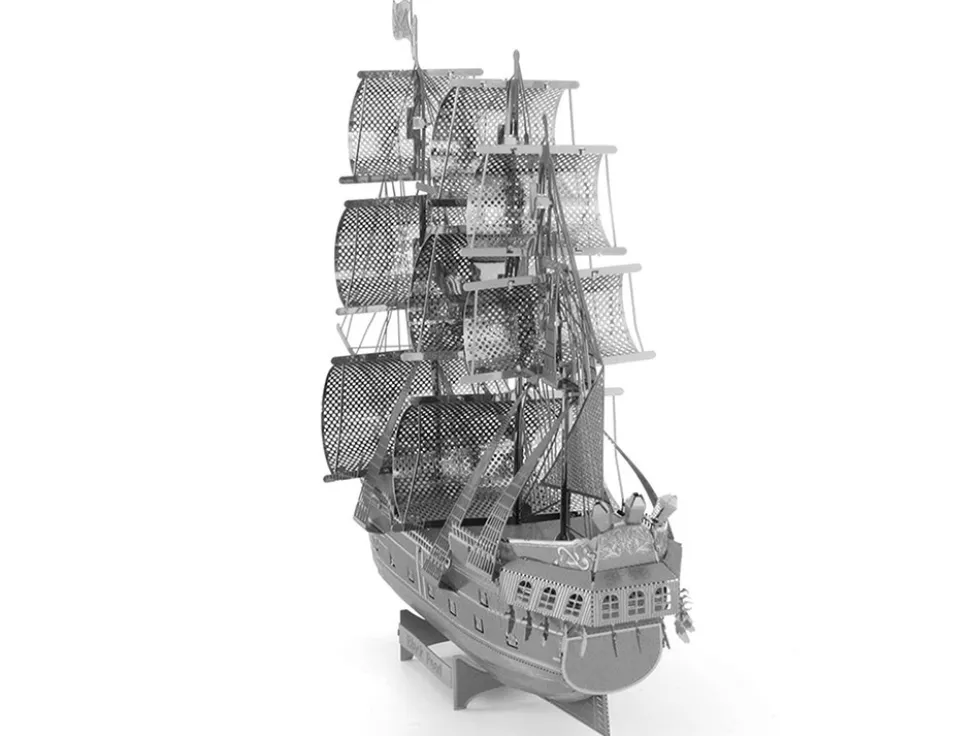 Model Kit Black Pearl Ship (Challenging Difficulty) Steel Model by Metal Earth