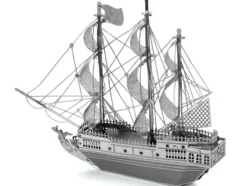 Model Kit Black Pearl Ship (Moderate Difficulty) Steel Model by Metal Earth