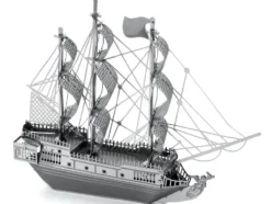 Model Kit Black Pearl Ship (Moderate Difficulty) Steel Model by Metal Earth