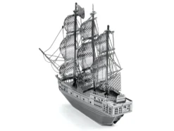 Model Kit Black Pearl Ship (Moderate Difficulty) Steel Model by Metal Earth