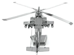 Model Kit Boeing AH-64 Apache Attack Helicopter (Moderate Difficulty) Steel Model by Metal Earth