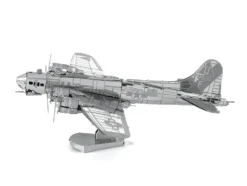 Model Kit Boeing B-17 Flying Fortress Bomber Aircraft (Moderate Difficulty) Steel Model by Metal Earth