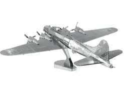 Model Kit Boeing B-17 Flying Fortress Bomber Aircraft (Moderate Difficulty) Steel Model by Metal Earth