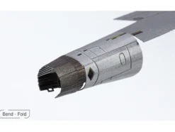 Model Kit Boeing F/A-18 Super Hornet Fighter Aircraft "United States Navy" (Moderate Difficulty) Steel Model by Metal Earth