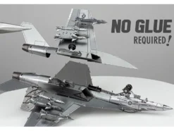 Model Kit Boeing F/A-18 Super Hornet Fighter Aircraft 