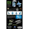 Model Kit Boeing F/A-18 Super Hornet Fighter Aircraft "Blue Angels #5" United States Navy (Challenging Difficulty) Steel Model by Metal Earth