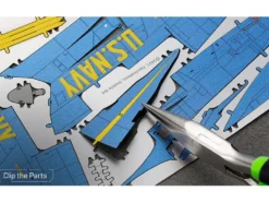 Model Kit Boeing F/A-18 Super Hornet Fighter Aircraft 