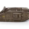 Model Kit British Mark IV Tank (Moderate Difficulty) Steel Model by Metal Earth