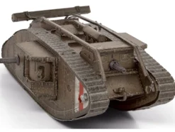 Model Kit British Mark IV Tank (Moderate Difficulty) Steel Model by Metal Earth