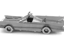 Model Kit 1966 Classic TV Series Batmobile "Batman" (1966) TV Series (Challenging Difficulty) Steel Model by Metal Earth