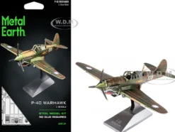 Model Kit Curtiss P-40 Warhawk Fighter-Bomber Aircraft