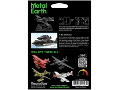 Model Kit Curtiss P-40 Warhawk Fighter-Bomber Aircraft