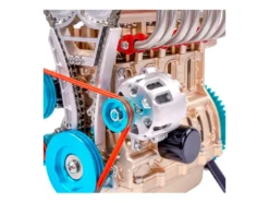 Model Kit 4 Cylinder Diecast Engine Model Kit Motor City Classics 99001