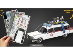 Model Kit Ecto-1 Car White 