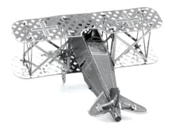 Model Kit Fokker D-VII Fighter Aircraft "Imperial German Army" (Easy Difficulty) Steel Model by Metal Earth