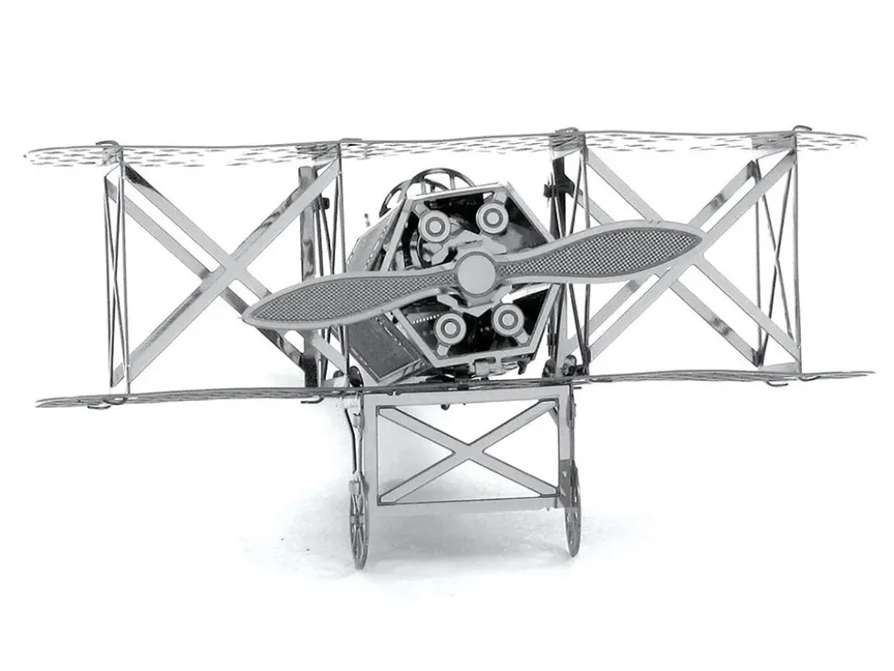 Model Kit Fokker D-VII Fighter Aircraft "Imperial German Army" (Easy Difficulty) Steel Model by Metal Earth