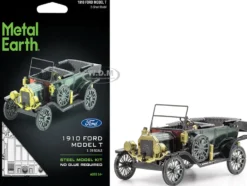 Model Kit 1910 Ford Model T Green (Moderate Difficulty) Steel Model by Metal Earth