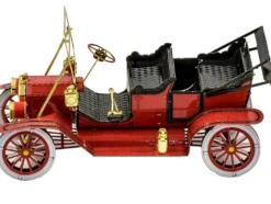 Model Kit 1908 Ford Model T Red (Moderate Difficulty) Steel Model by Metal Earth