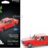 Model Kit 1965 Ford Mustang Red (Moderate Difficulty) Steel Model by Metal Earth