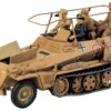 Model Kit German Sd.kfz. 250/3 Greif Half-Tracked Armored Vehicle 1/35 Scale Model by Tamiya