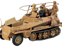 Model Kit German Sd.kfz. 250/3 Greif Half-Tracked Armored Vehicle 1/35 Scale Model by Tamiya