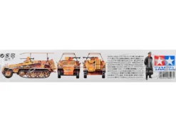 Model Kit German Sd.kfz. 250/3 Greif Half-Tracked Armored Vehicle 1/35 Scale Model by Tamiya