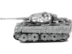 Model Kit German Tiger I Tank (Moderate Difficulty) Steel Model by Metal Earth