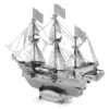 Model Kit Golden Hind Galleon (Moderate Difficulty) Steel Model by Metal Earth
