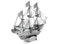 Model Kit Golden Hind Galleon (Moderate Difficulty) Steel Model by Metal Earth