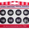 Model Kit "Goodyear Polyglas GT" Tires Set of 8 Pieces for 1/25 Scale Models by AMT