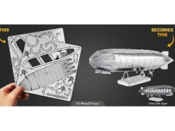 Model Kit Graf Zeppelin Airship (Moderate Difficulty) Steel Model by Metal Earth