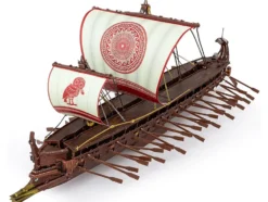 Model Kit Greek Trireme Warship (Expert Difficulty) Steel Model by Metal Earth