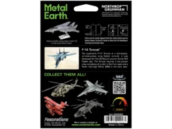 Model Kit Grumman F-14 Tomcat Fighter Aircraft "United States Navy" (Challenging Difficulty) Steel Model by Metal Earth