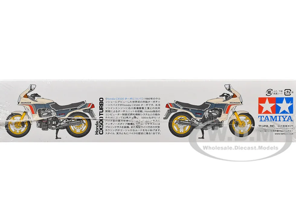 Model Kit Honda CX500 Turbo Motorcycle 1/12 Scale Model by Tamiya