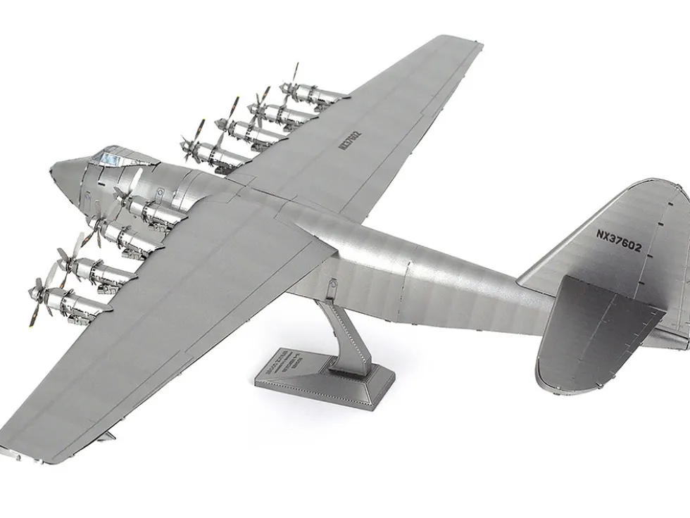 Model Kit Hughes H-4 Hercules Flying Boat "The Spruce Goose" (Moderate Difficulty) Steel Model by Metal Earth