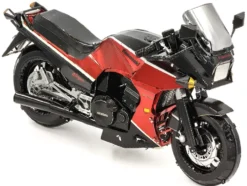 Model Kit Kawasaki GPz900R Motorcycle Red and Black (Challenging Difficulty) Steel Model by Metal Earth