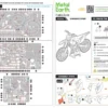 Model Kit Kawasaki KX450 Off-Road Motorcycle Green (Challenging Difficulty) Steel Model by Metal Earth