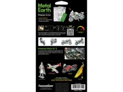 Model Kit Kawasaki Ninja H2R Motorcycle (Expert Difficulty) Steel Model by Metal Earth