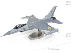 Model Kit Lockheed Martin F-16 Fighting Falcon Aircraft