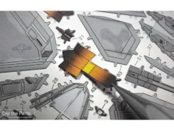 Model Kit Lockheed Martin F-22 Raptor Stealth Aircraft