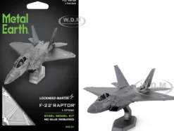 Model Kit Lockheed Martin F-22 Raptor Stealth Aircraft