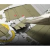 Model Kit Lockheed Martin P-38 Lightning Fighter Aircraft "#162" United States Army Air Forces (Challenging Difficulty) Model by Metal Earth