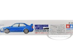 Model Kit Mitsubishi Lancer Evolution VI 1/24 Scale Model by Tamiya