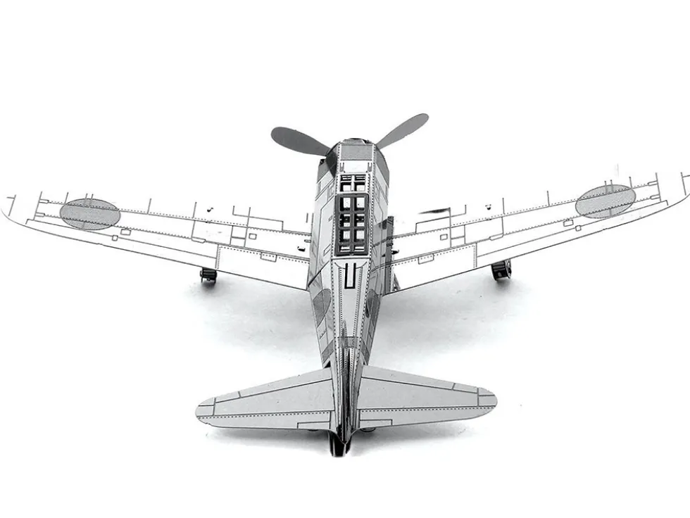 Model Kit Mitsubishi Zero Fighter Aircraft "Imperial Japanese Navy Air Service" (Moderate Difficulty) Steel Model by Metal Earth